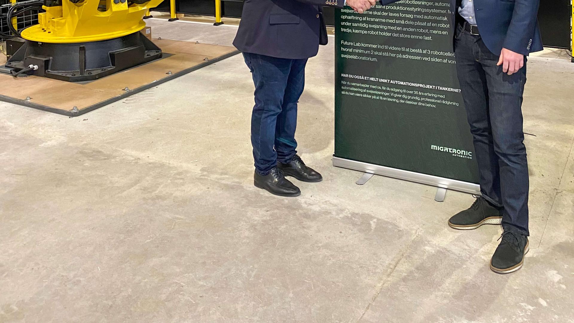 Migatronic Automation et HMF dans un projet commun pour la production de grues de haute technologie Migatronic Automation et HMF dans un projet commun pour la production de grues de haute technologie